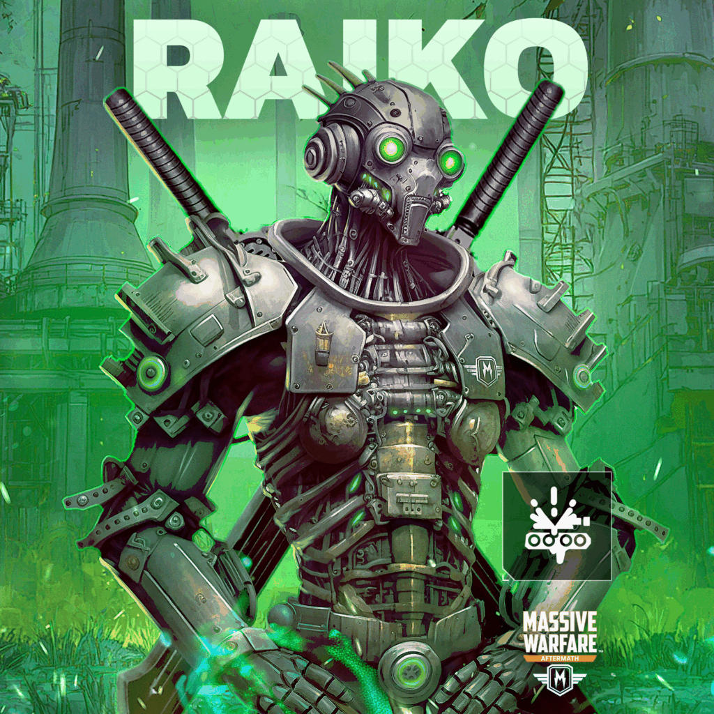 Raiko – The Joyful Veteran Bringing Corrosive Slag to Battle
