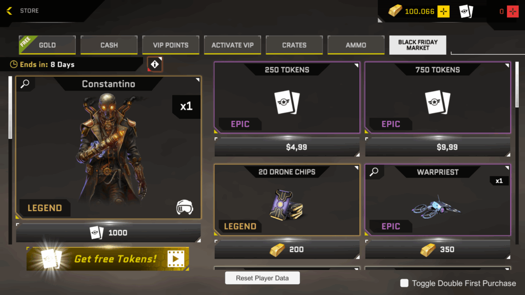 The Black Friday Market is NOW LIVE in Massive Warfare!