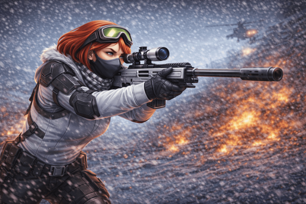 ❄️ Mina Enters the Battlefield: Precision, Patience, and the Perfect Kill