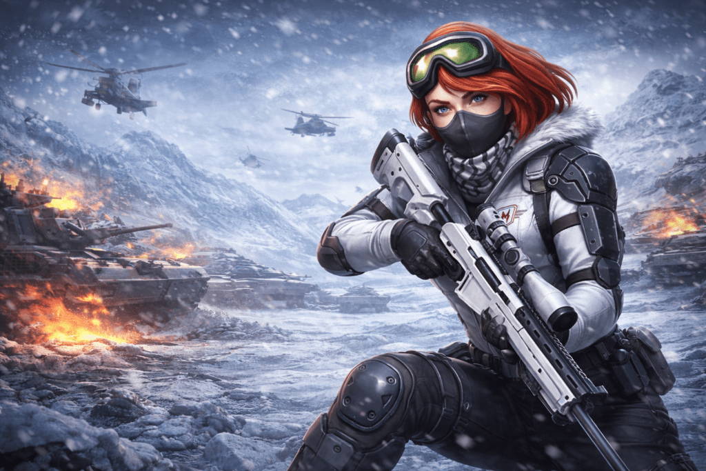 ❄️ Mina Enters the Battlefield: Precision, Patience, and the Perfect Kill