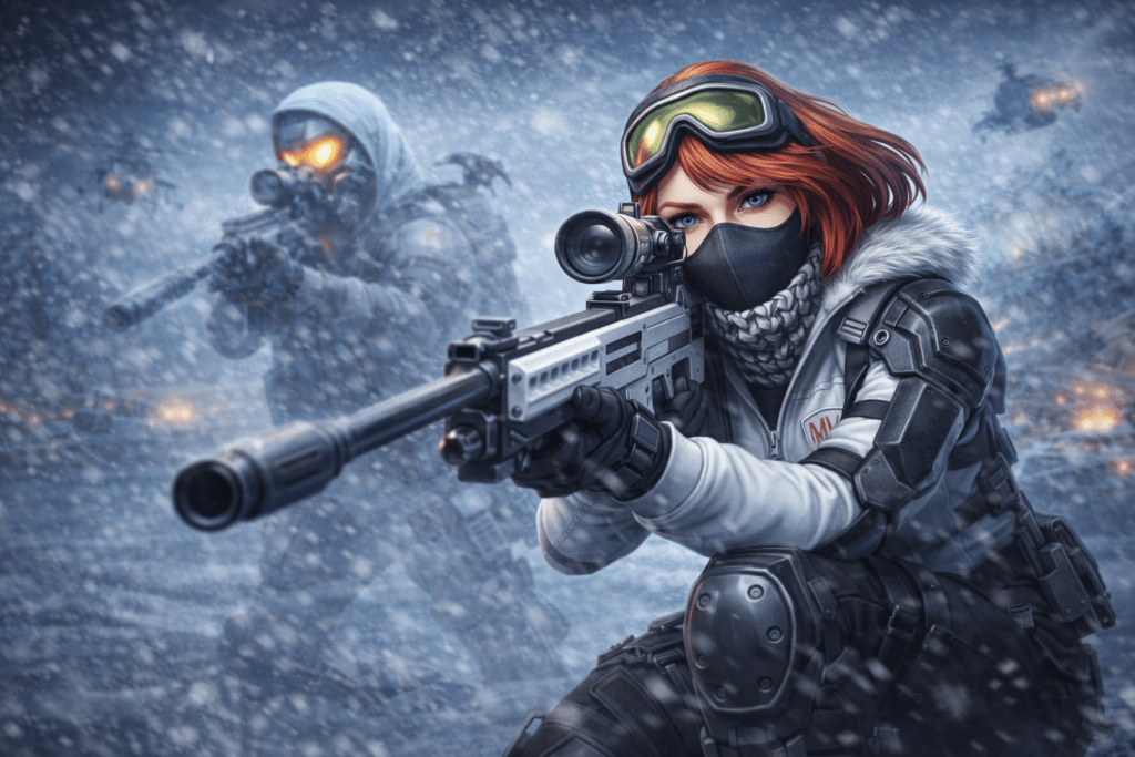 ❄️ Mina Enters the Battlefield: Precision, Patience, and the Perfect Kill