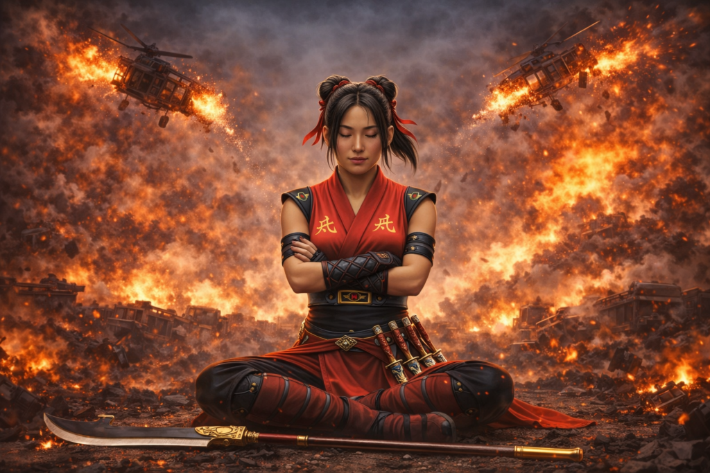 Xiu Ying: Discipline, Fire, and the Iron Flower