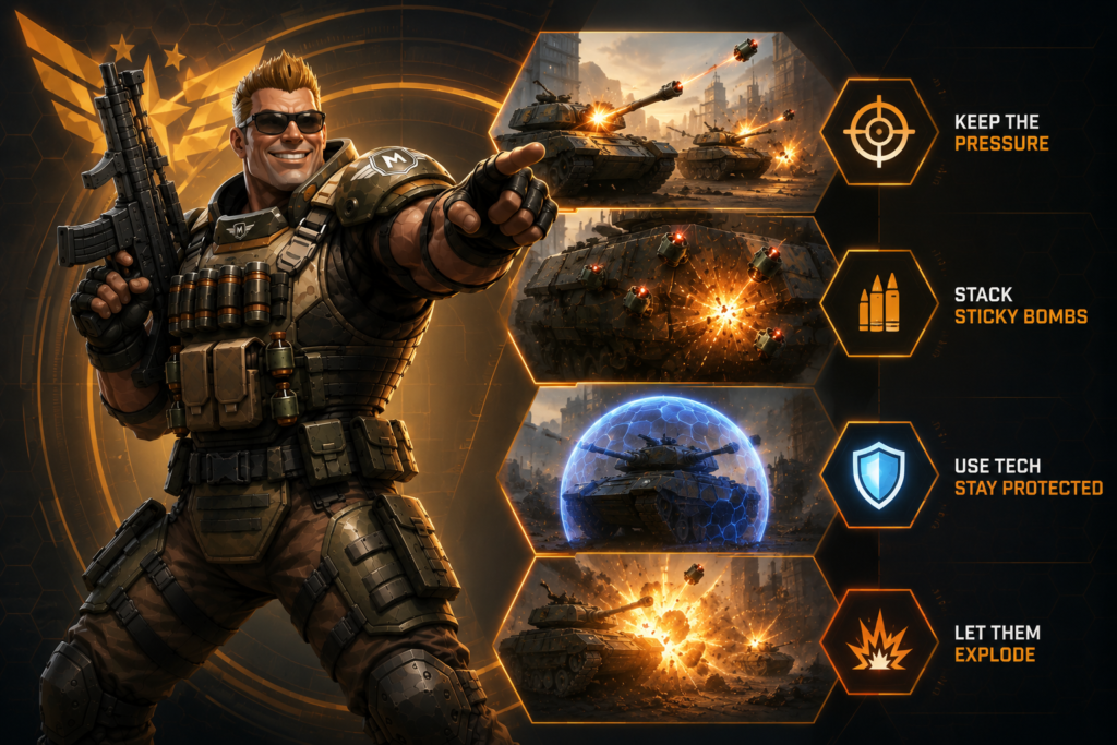 ARMSTRONG ARRIVES: A SMILE IN THE FACE OF WAR 3 ARMSTRONG ARRIVES: A SMILE IN THE FACE OF WAR