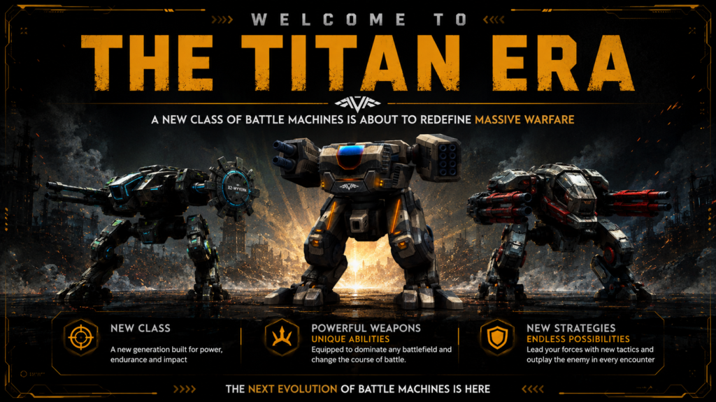 THE TITAN ERA HAS BEGUN 1 THE TITAN ERA HAS BEGUN